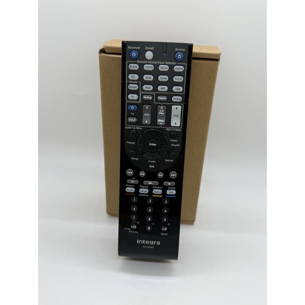 Integra RC-804M Original Remote Control With New Batteries Replacement Authentic